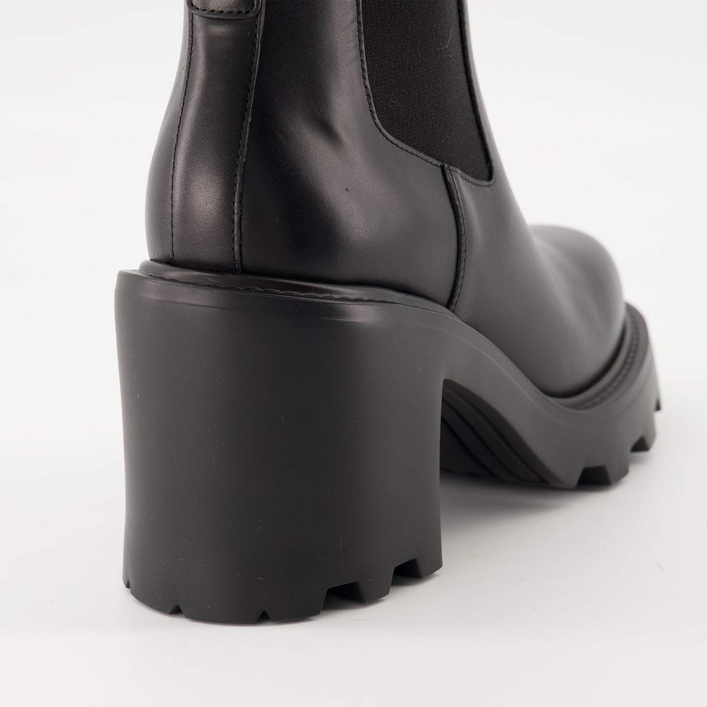 Beatle Heeled Ankle Boots