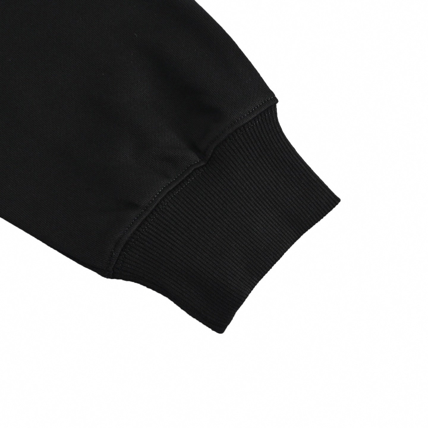 Check Equestrian Knight Embroidered Cotton Tracksuit | Black