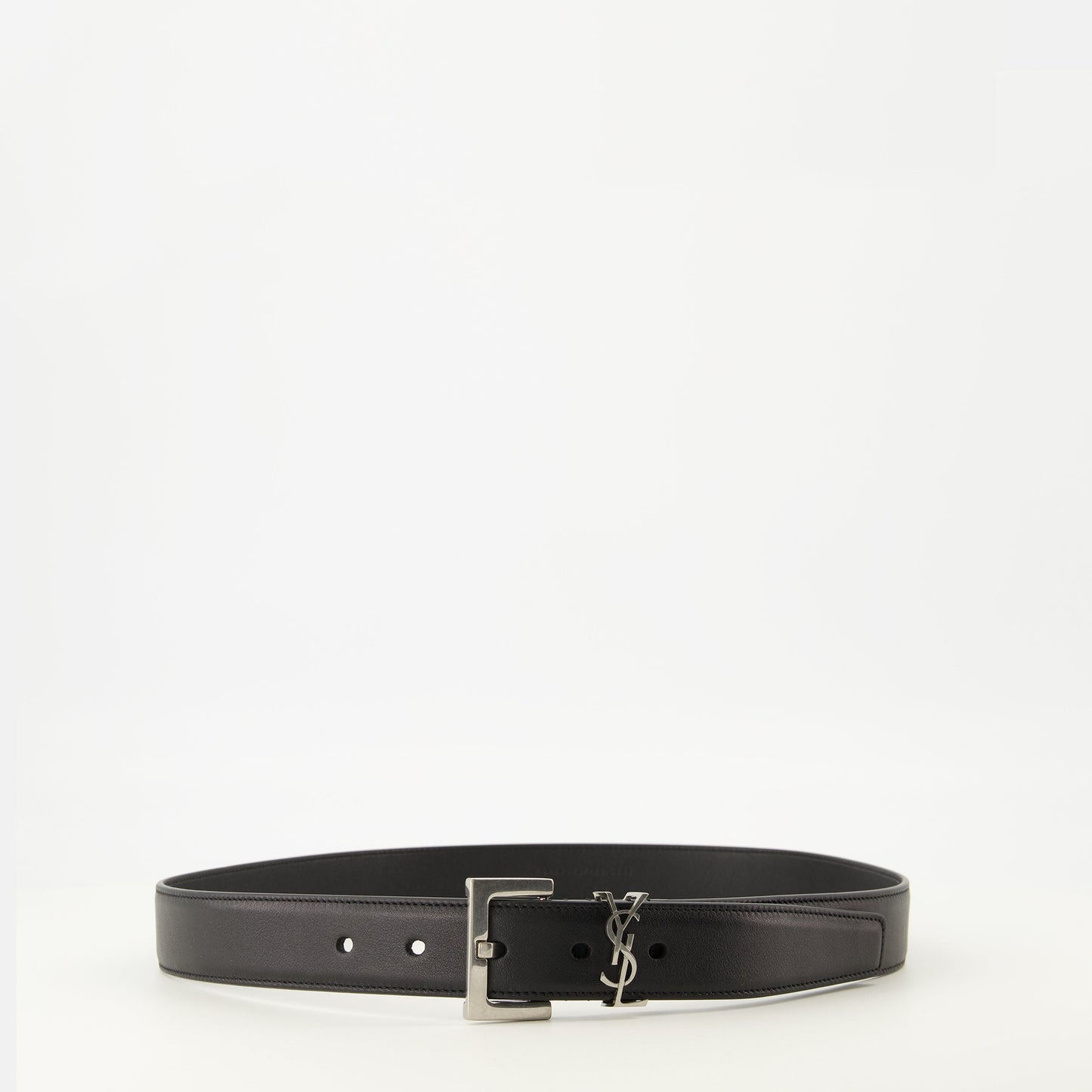 Cassandre Black Leather Belt