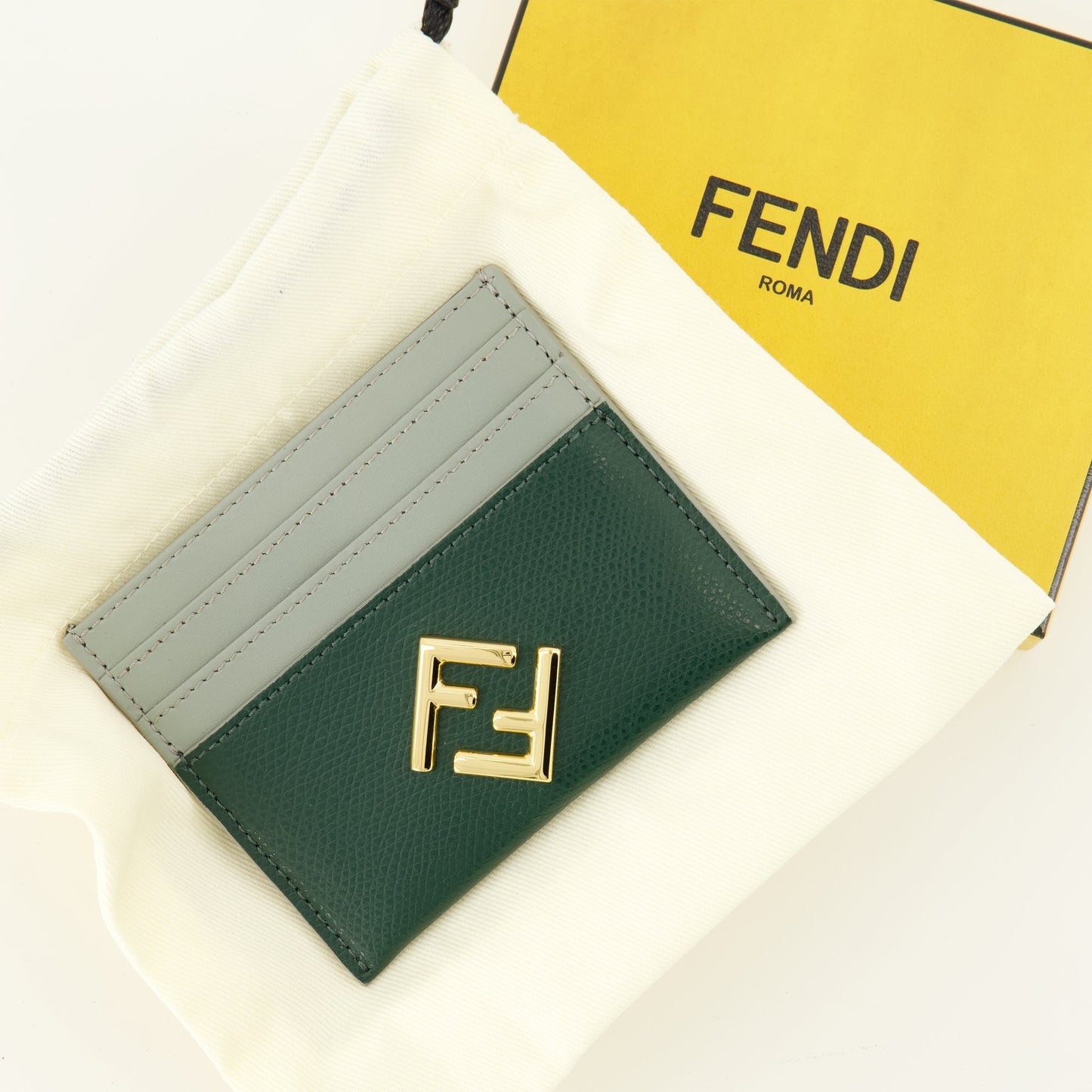 Ff Diamonds Green Card Holder