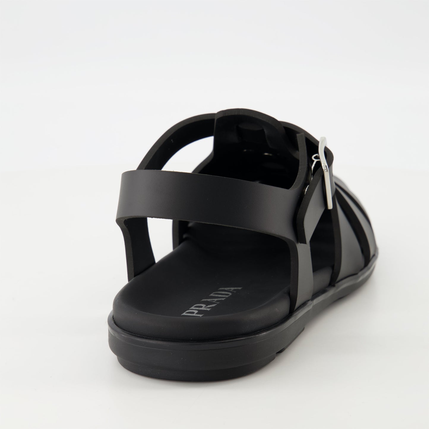 Black Rubber Sandals