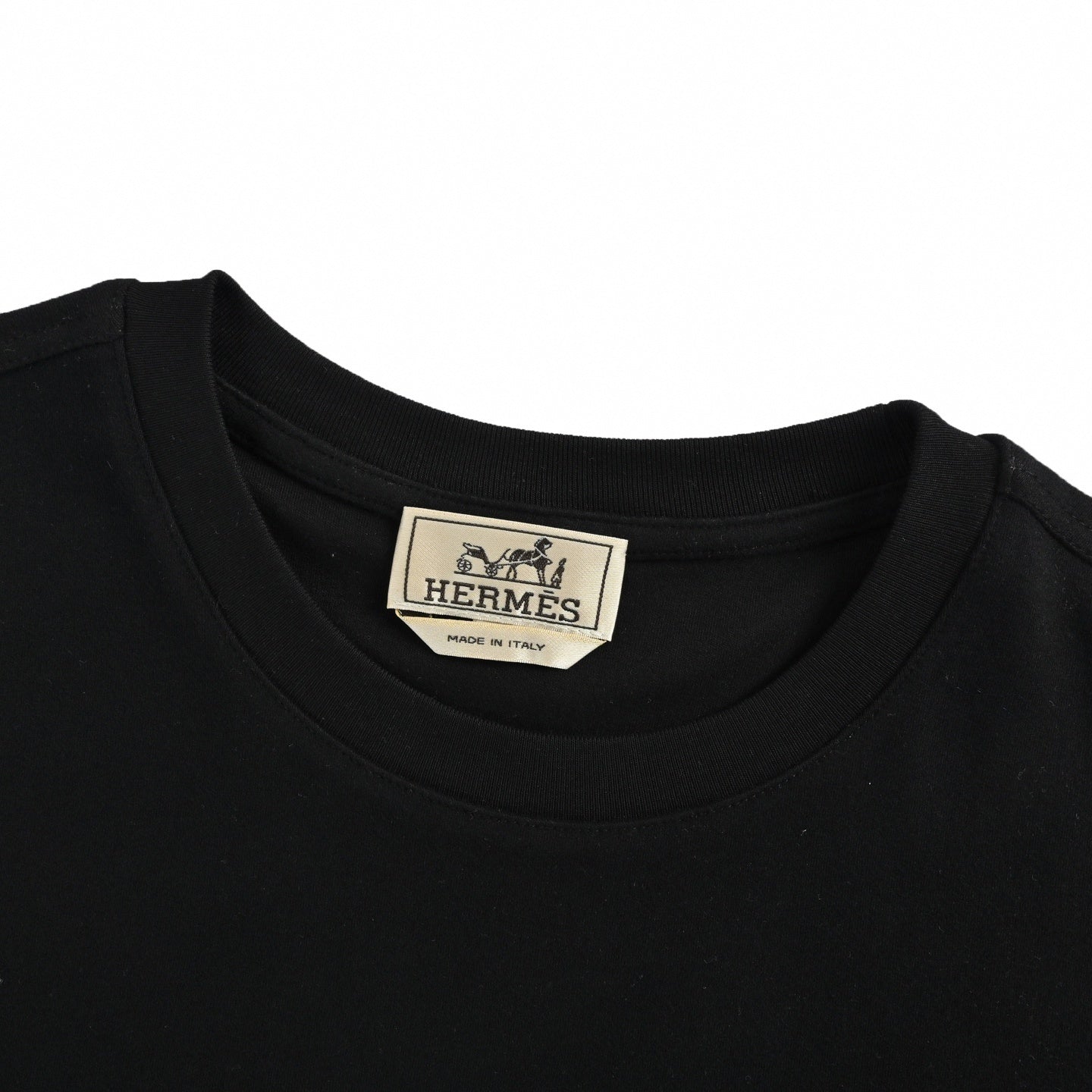 Lambskin Horse Cutout H Logo T-Shirt – HauteRoma
