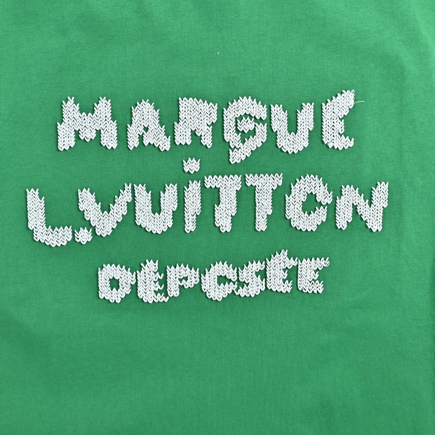 Textured Heritage Logo T-Shirt | Green