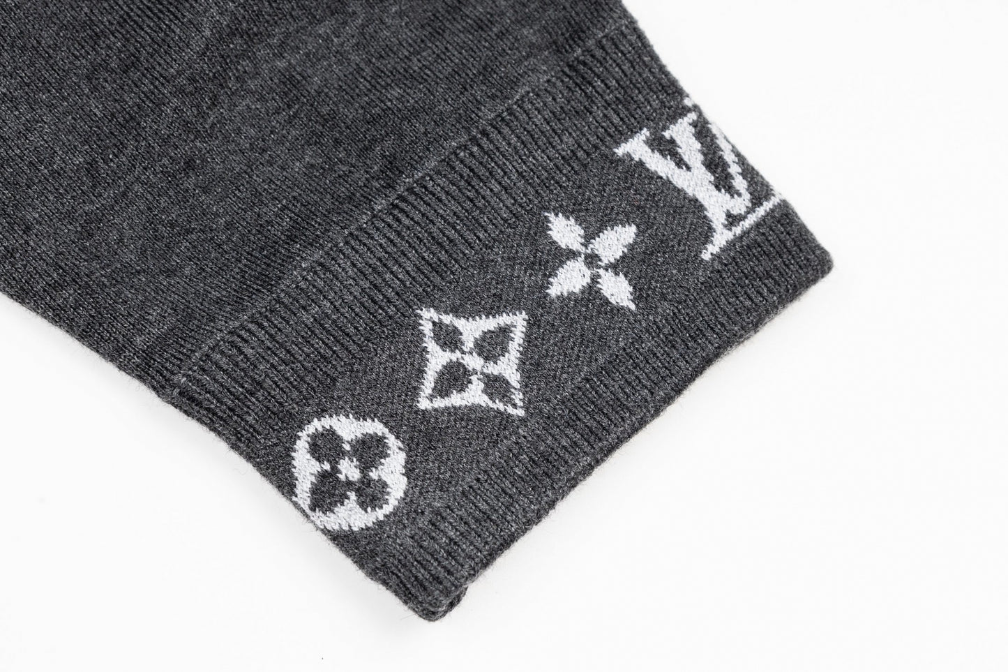 Monogram Trim Full-Zip Cardigan