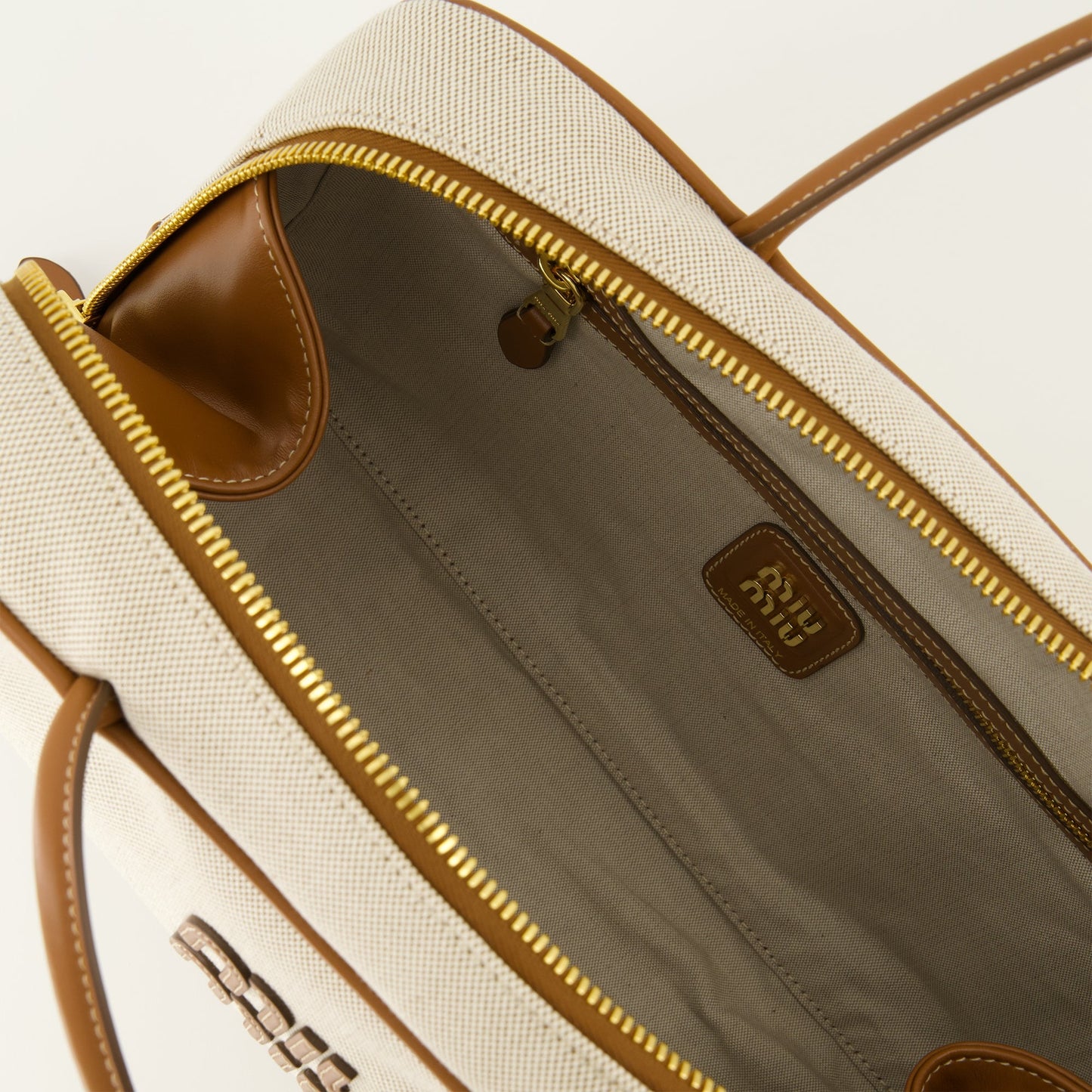 Canvas and Leather Bag