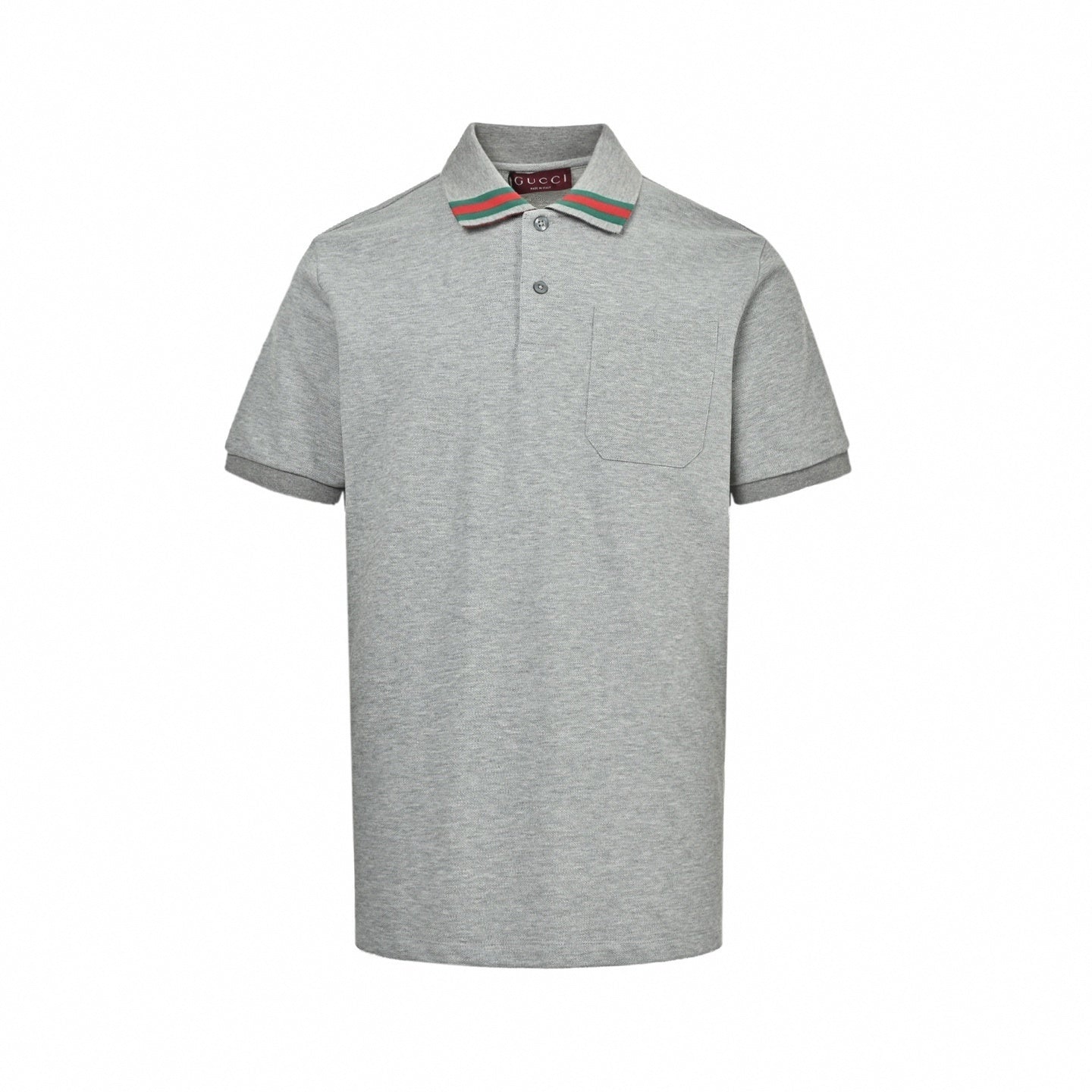Web Stripe Collar Polo