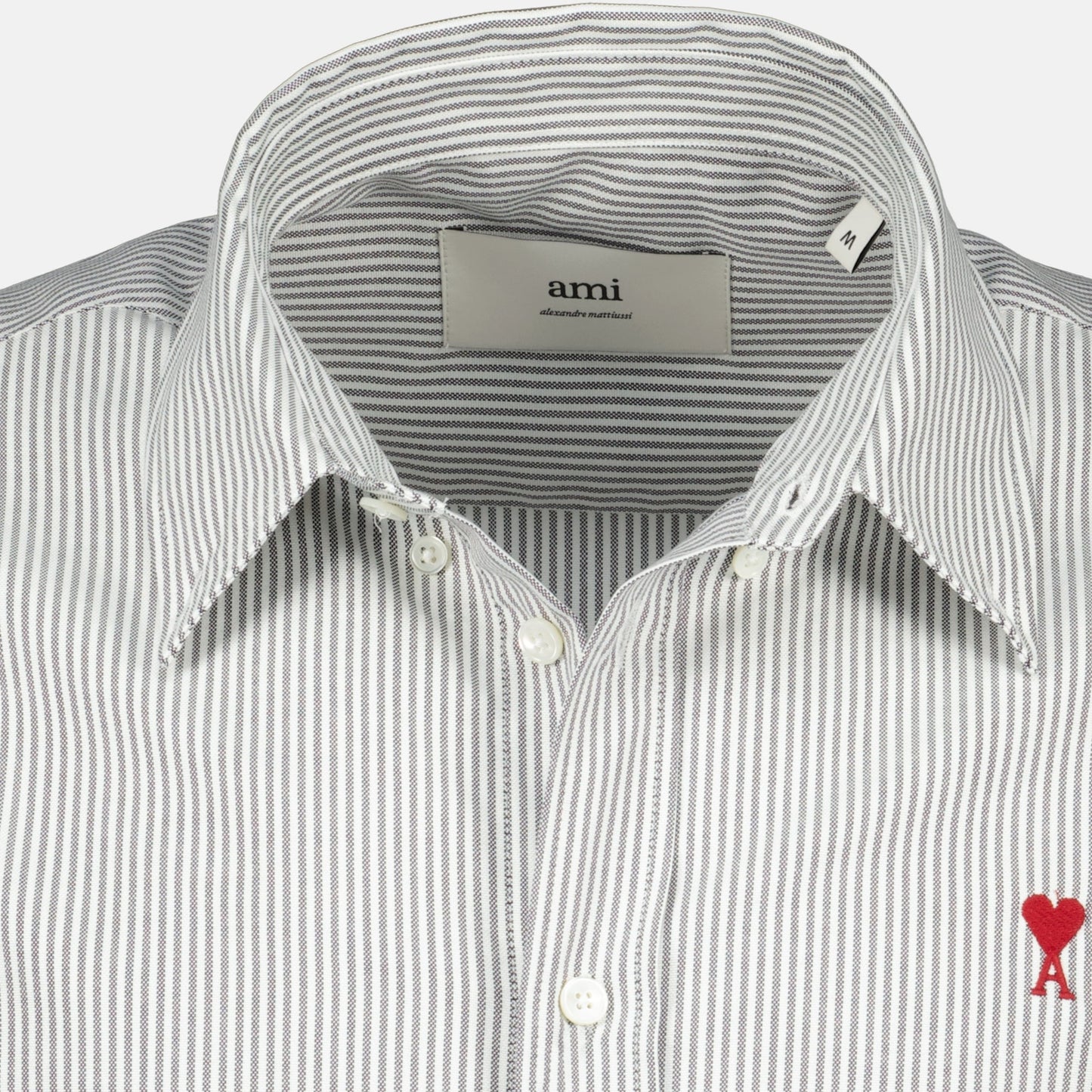 White Striped Ami de Coeur Shirt