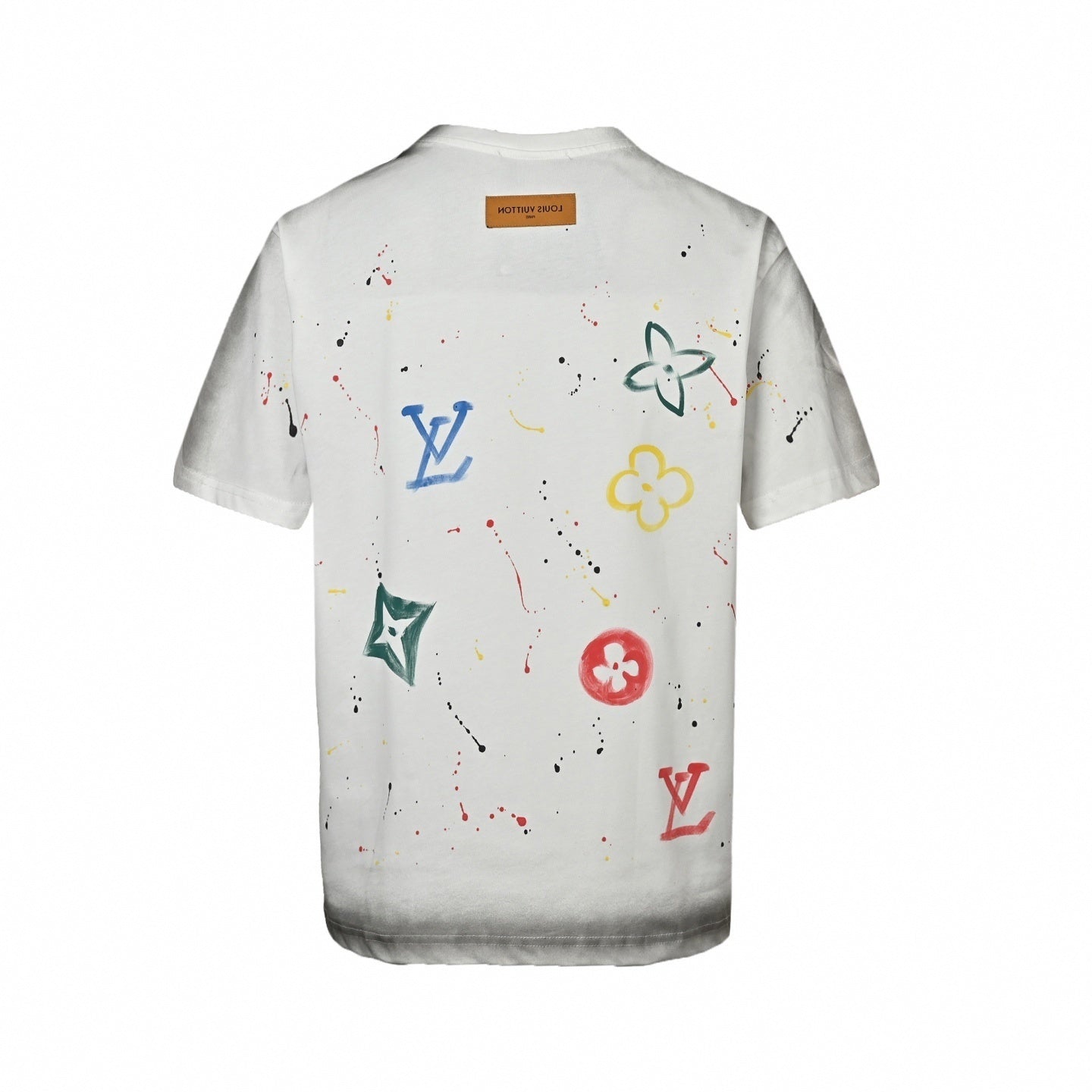 Spray Monogram Cotton T-Shirt
