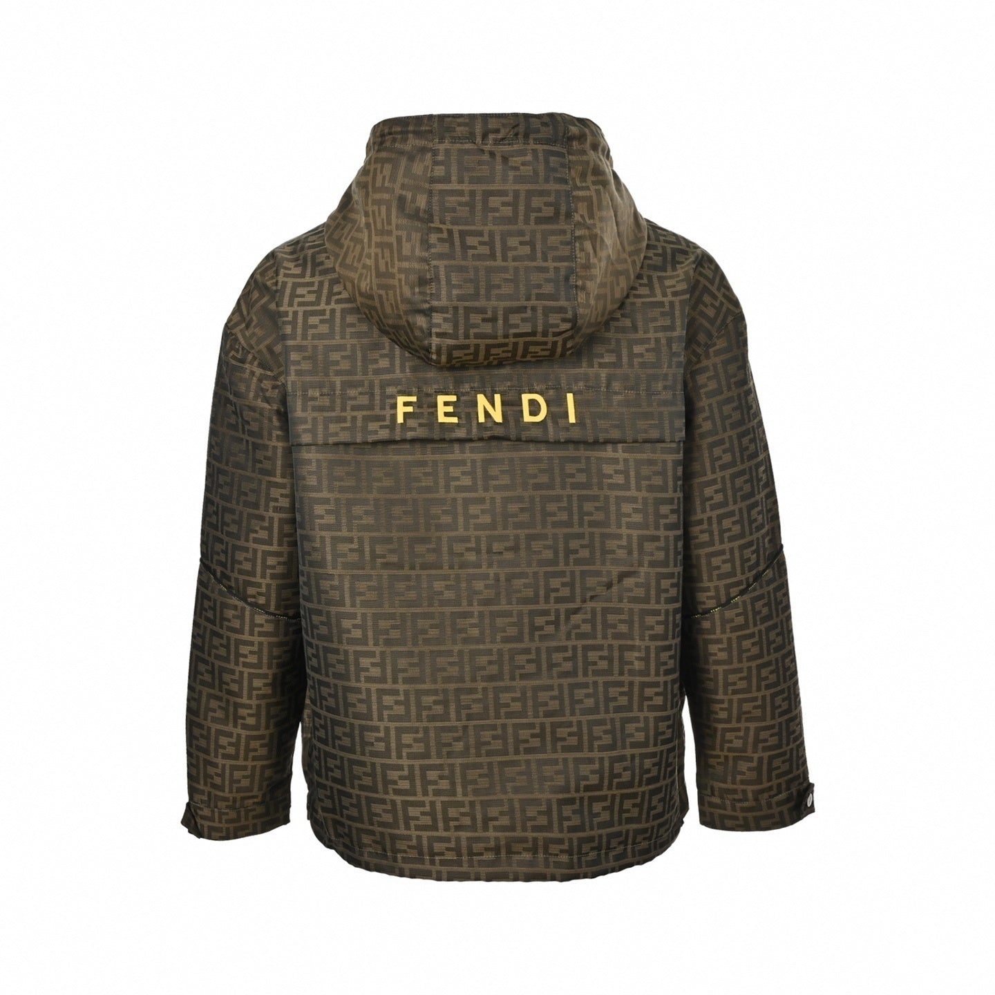 FF Monogram Bag Bugs Hooded Jacket | Brown