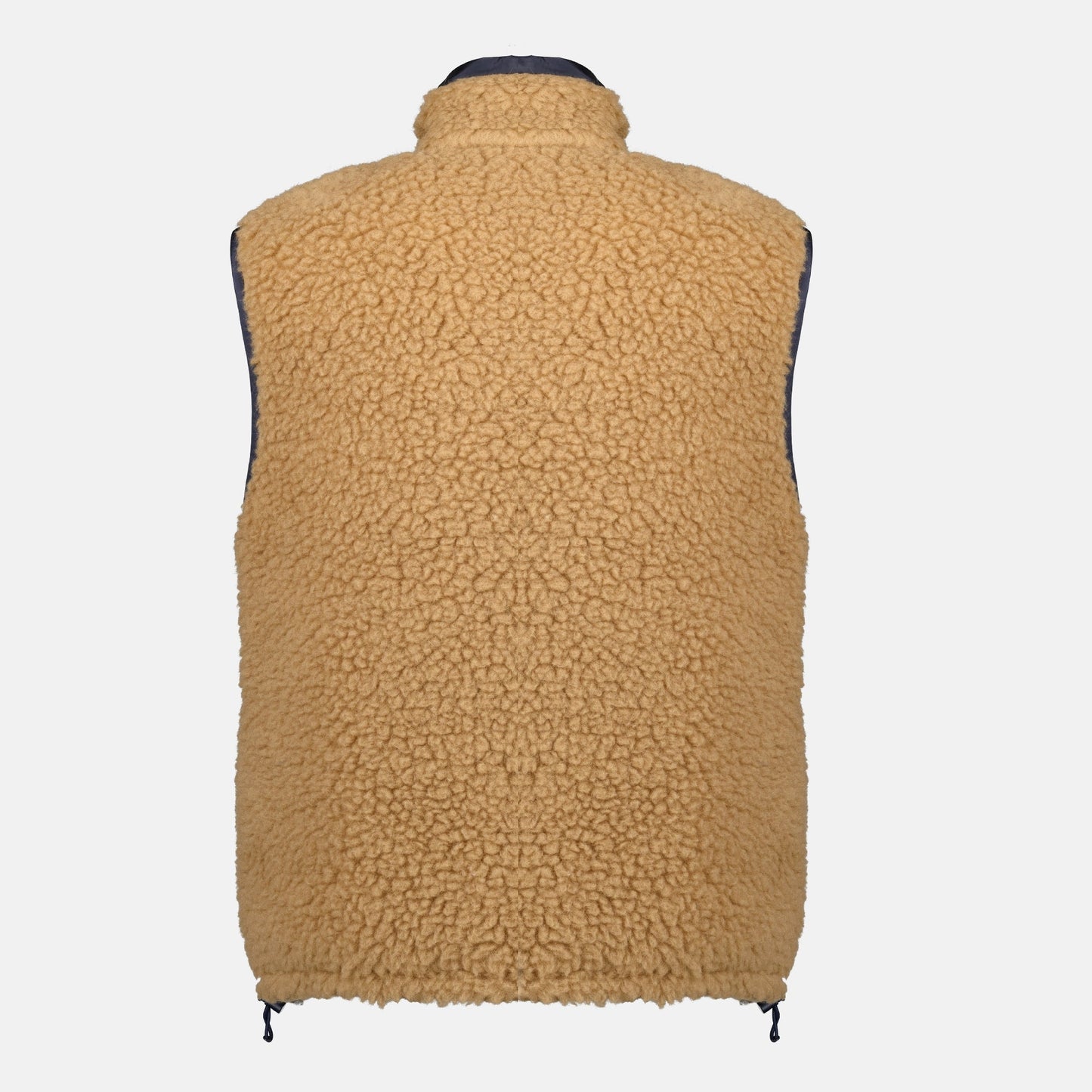 Brown Teddy Sleeveless Jacket