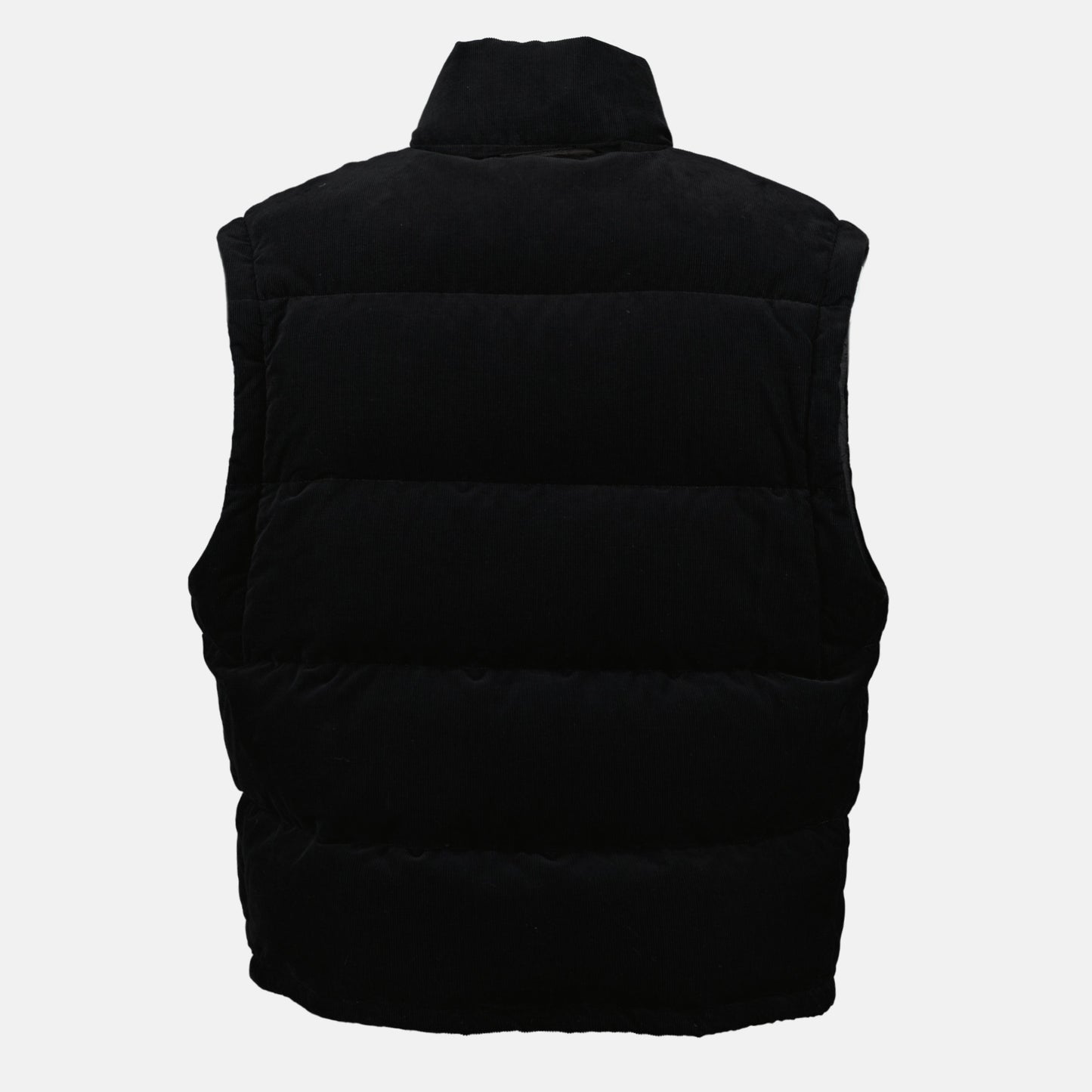 Black Corduroy Puffer Jacket