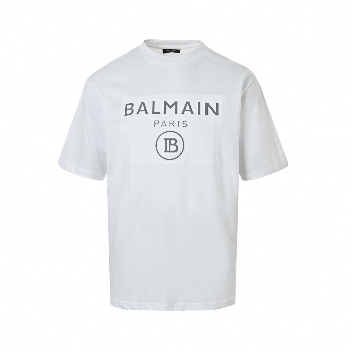 3D Silicone Logo T-Shirt - White