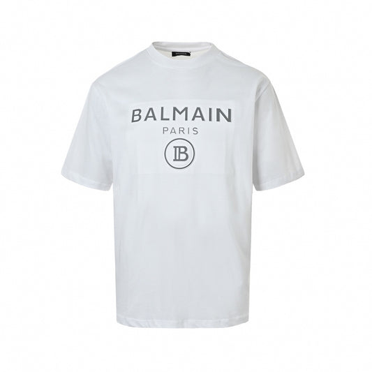 3D Silicone Logo T-Shirt - White