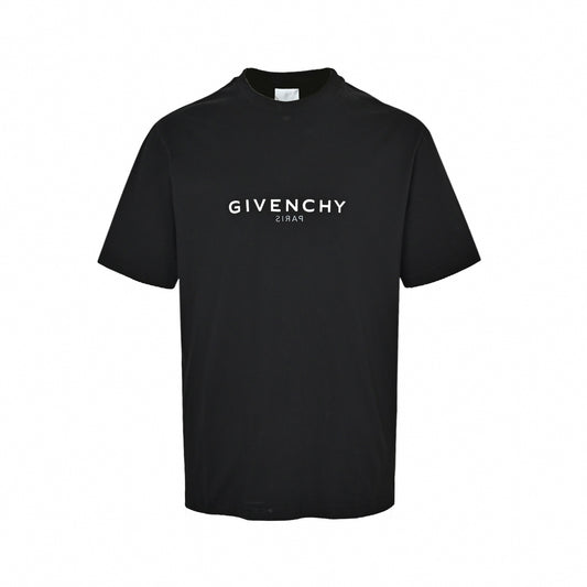 Mirrored Logo T-Shirt - Black