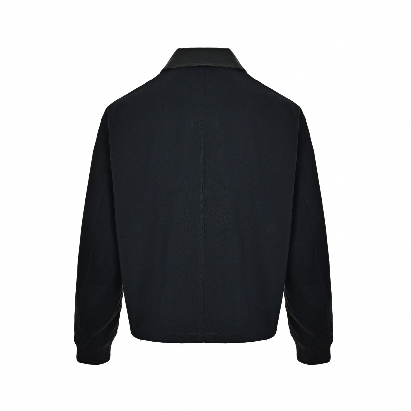 Navy Twill Blouson Jacket