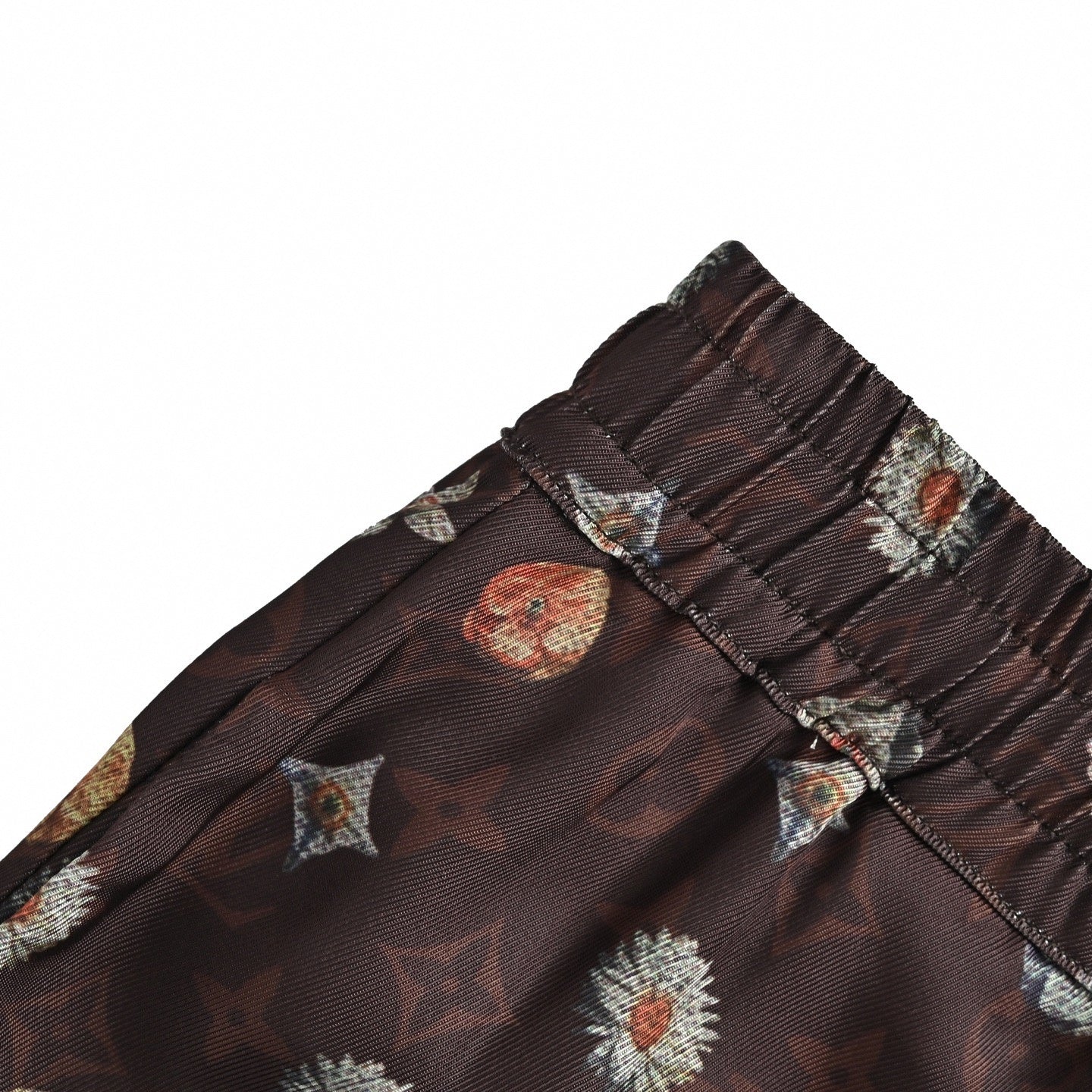 Floral Monogram Athletic Shorts