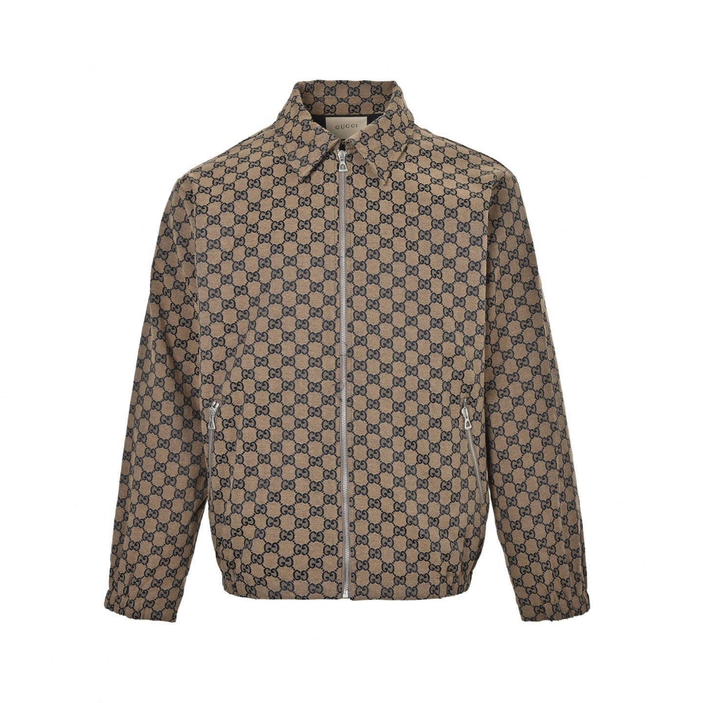 Classic GG Canvas Zip-Up Jacket
