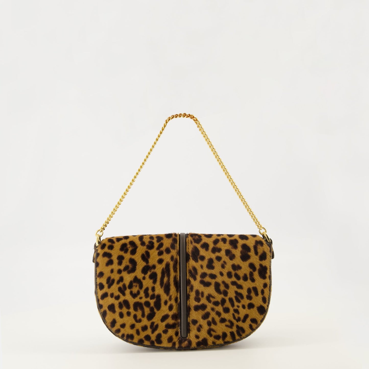 Brown Leopard Print Fendigraphy Pouch