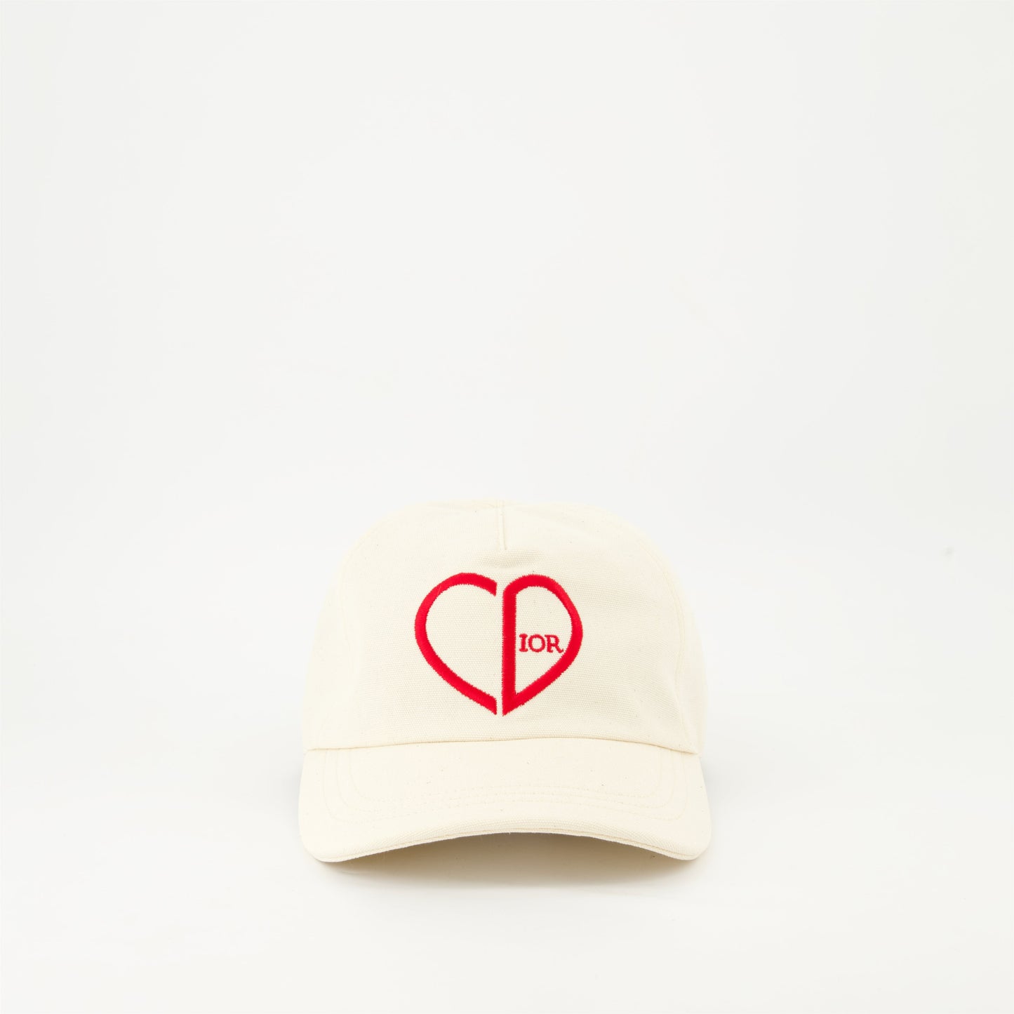 Casquette beige CD heart