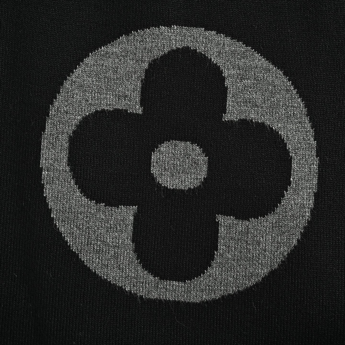 Giant Monogram Full-Zip Knit Jacket