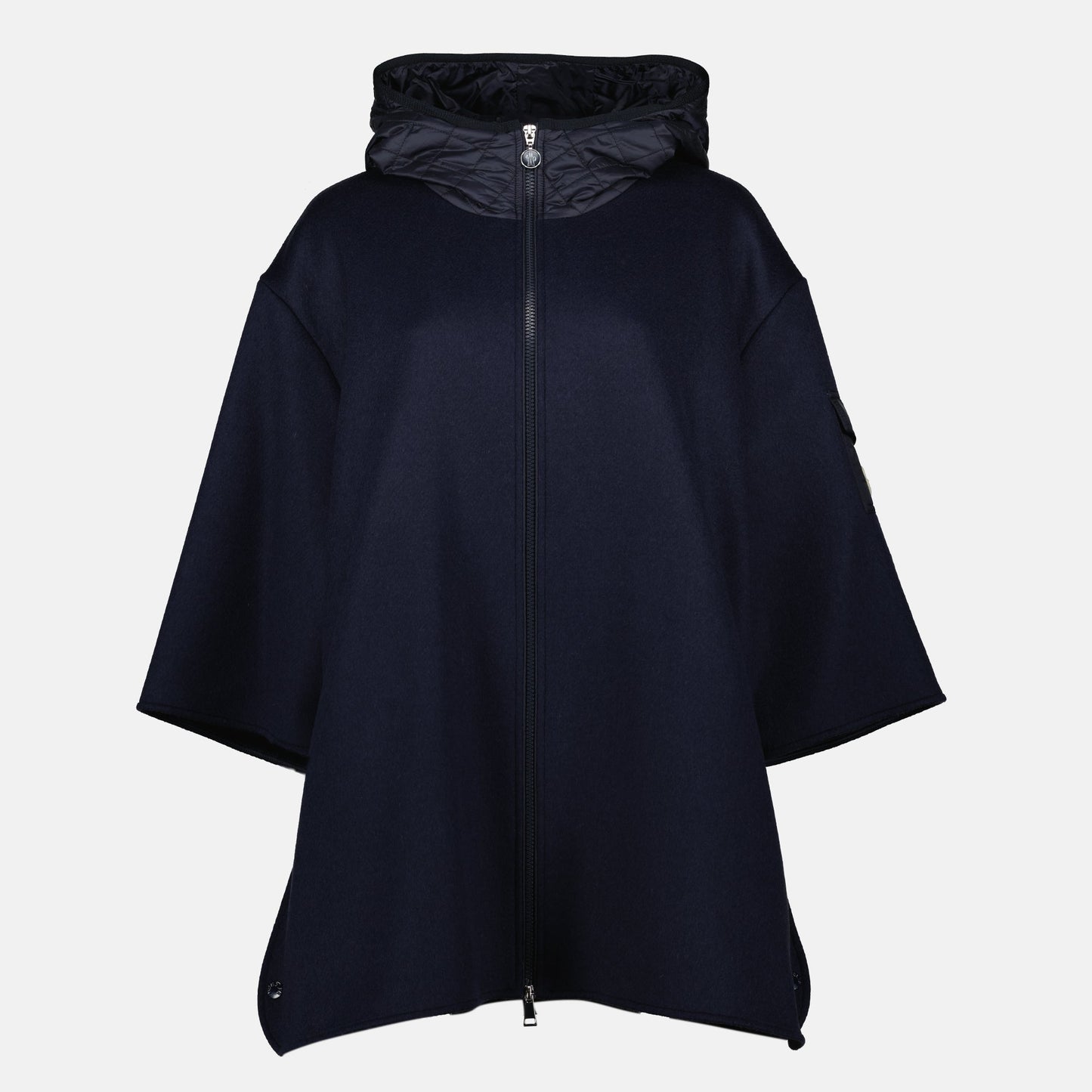 Wool Zip Cape