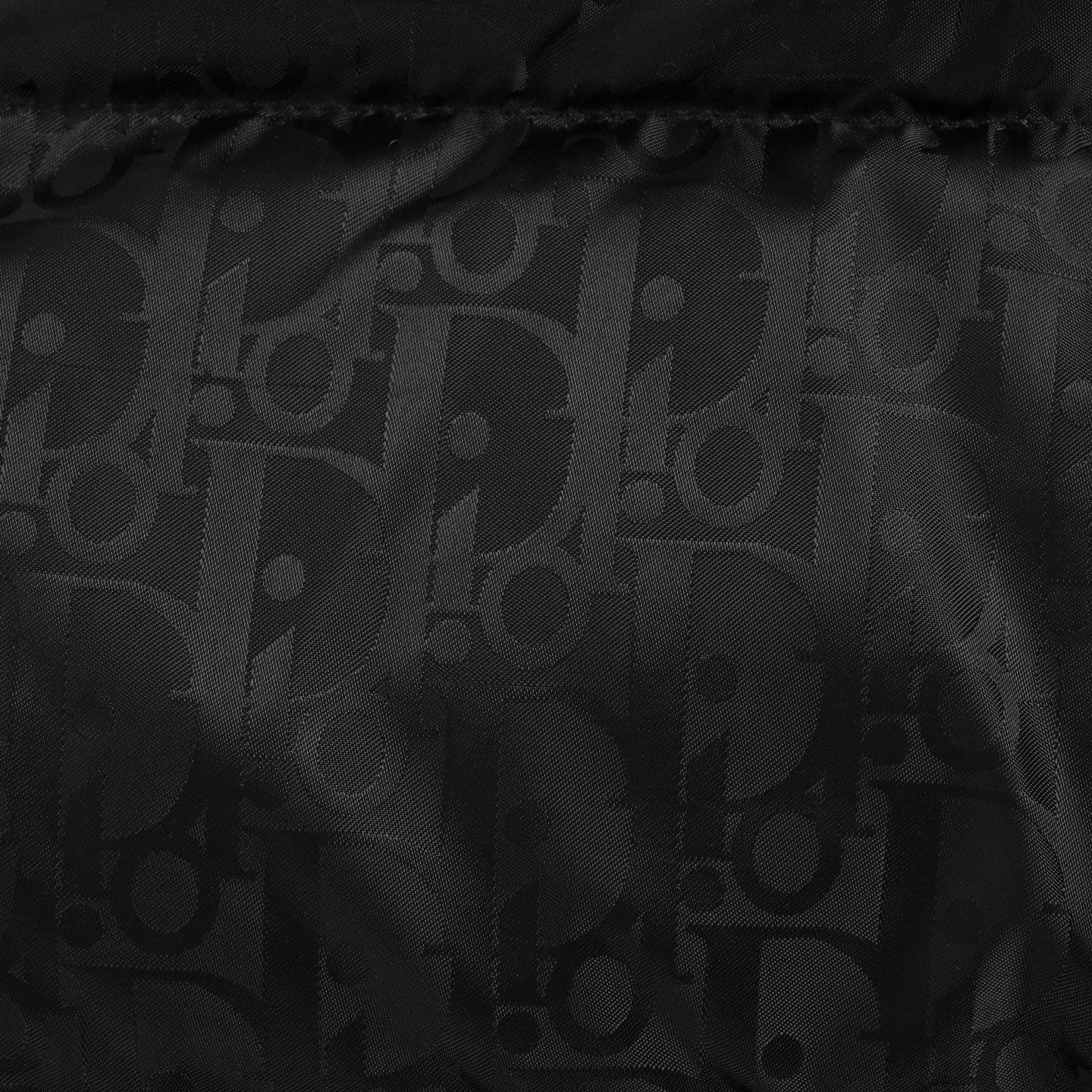 Oblique Monogram Down Cardigan | All-Black