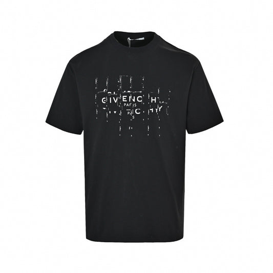Glitch Logo T-Shirt - Black