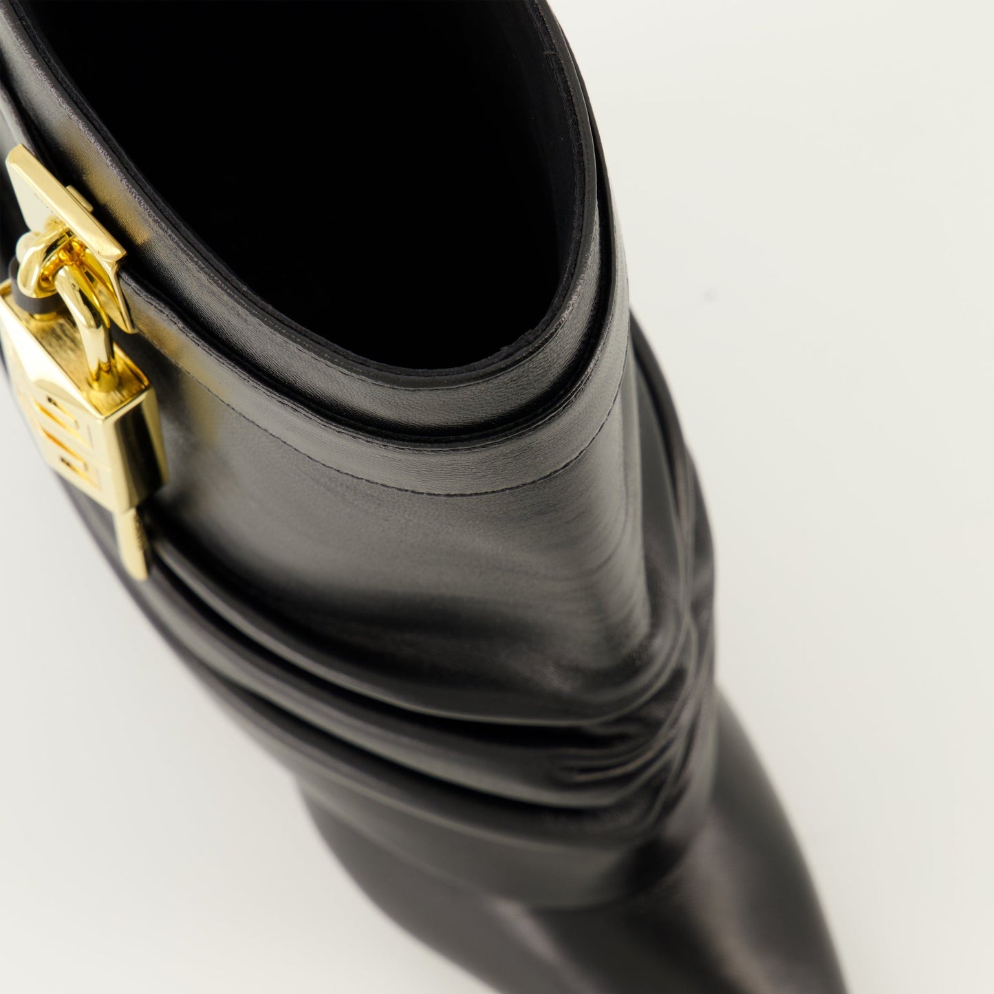 Shark Lock Ankle Boots