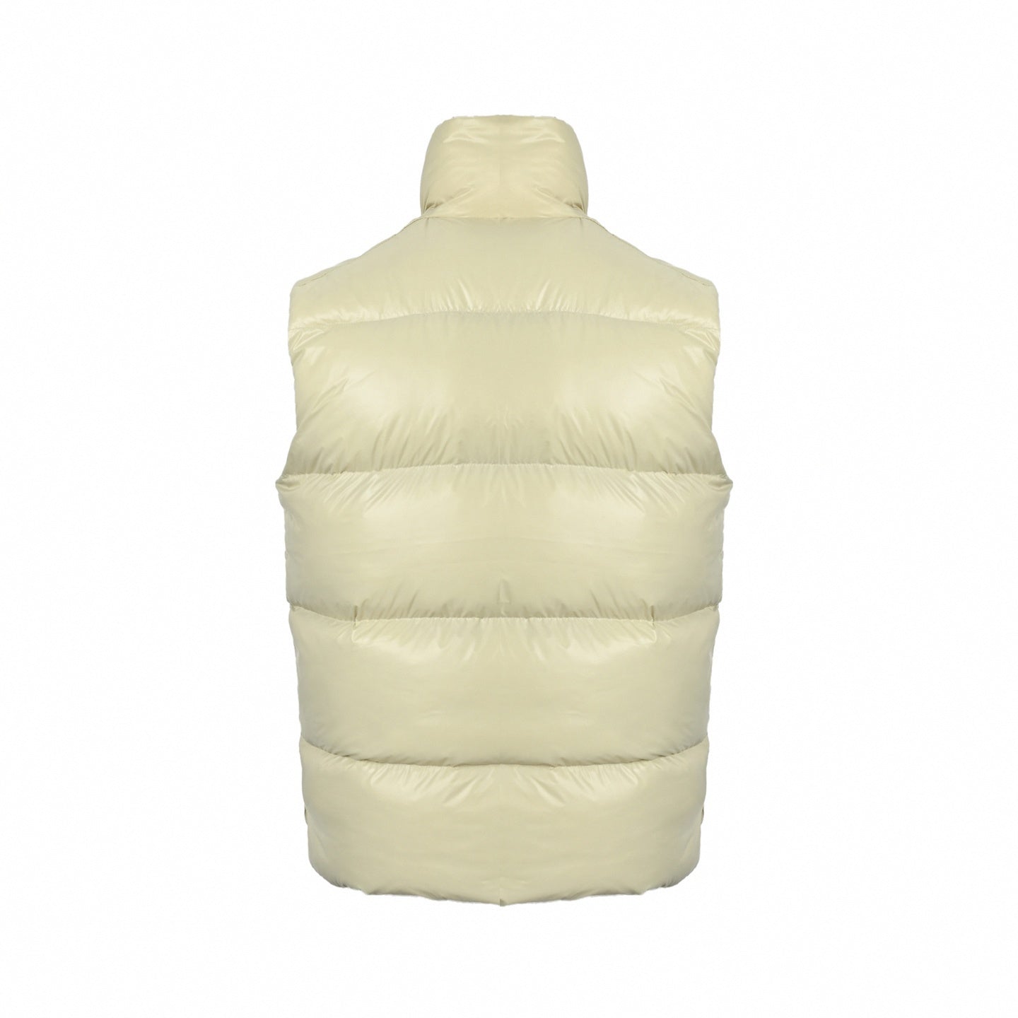 Logo-Patch High-Gloss Puffer Vest