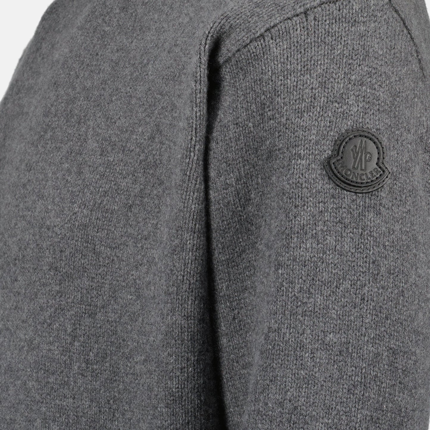 Gray Wool and Cashmere Sweater