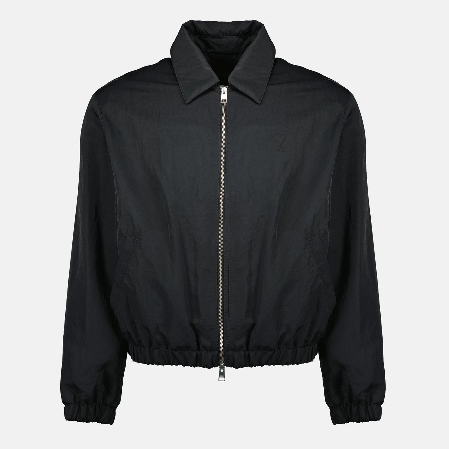 AMI Grey Zipped Jacket