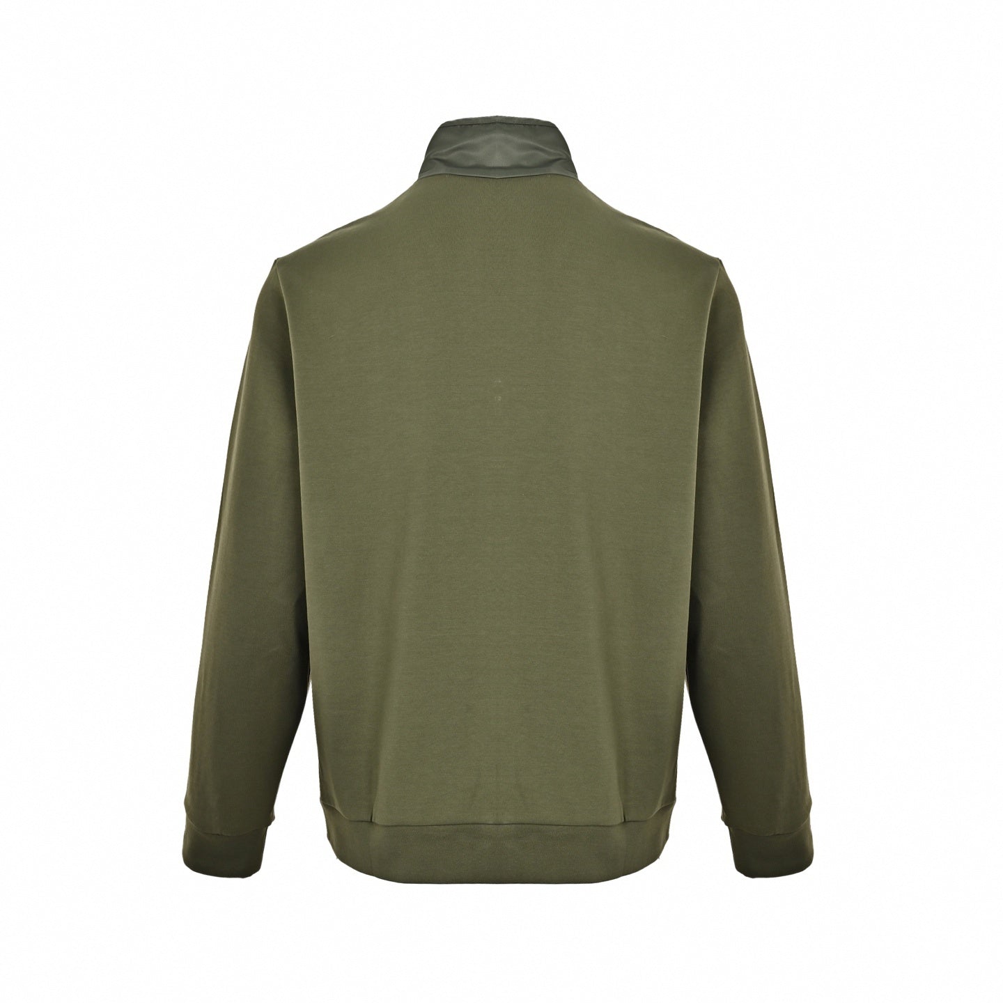 Re-Nylon and Cotton Half-Zip Sweatshirt