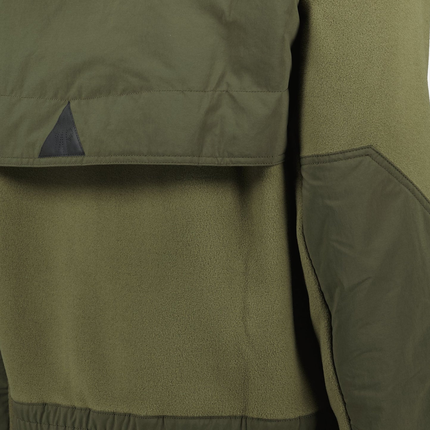 Khaki Polartec® Zip Cardigan
