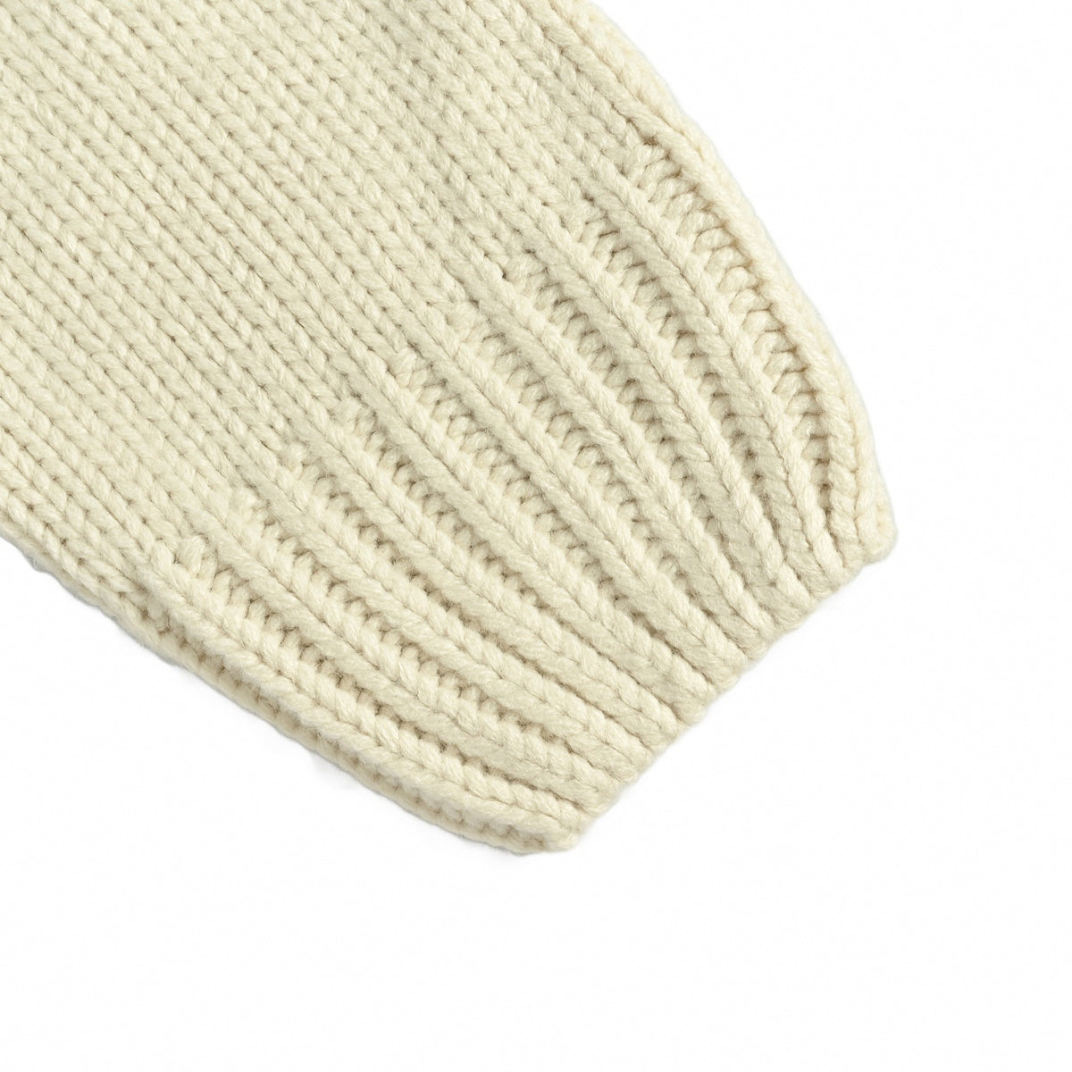 Damier-Trim Pearl-Zip Knit Cardigan