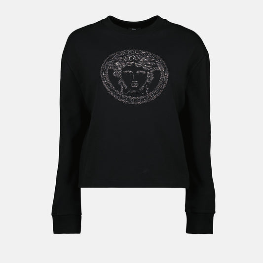 Medusa Rhinestone Sweatshirt