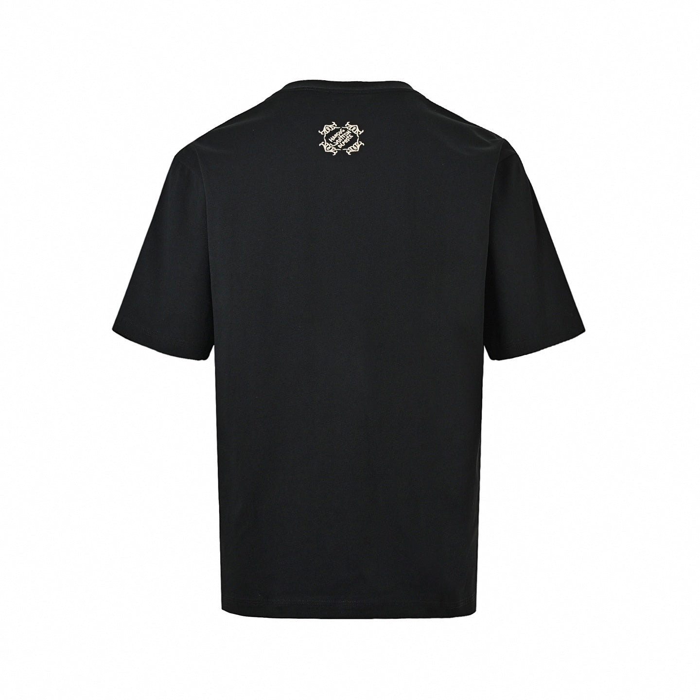 Pont Neuf Embroidered T-Shirt - Black