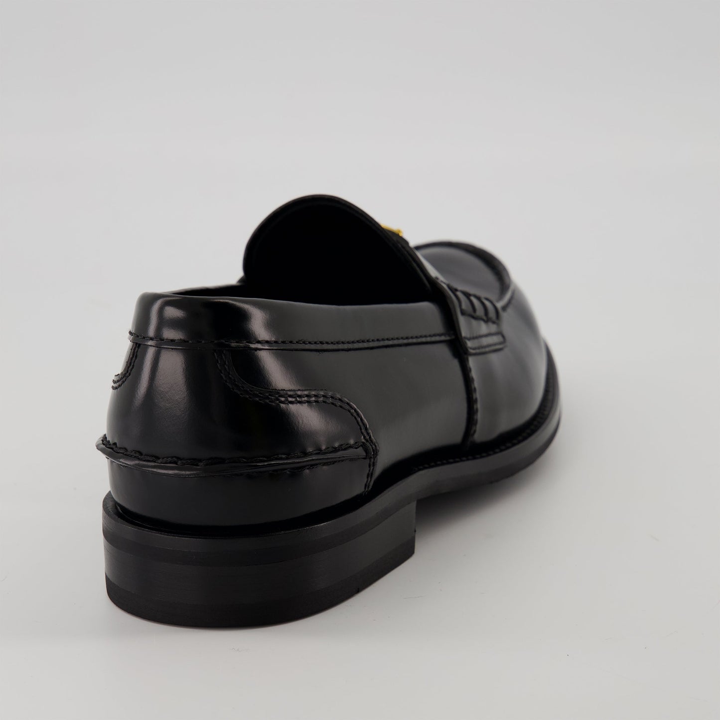Brushed Leather Loafers