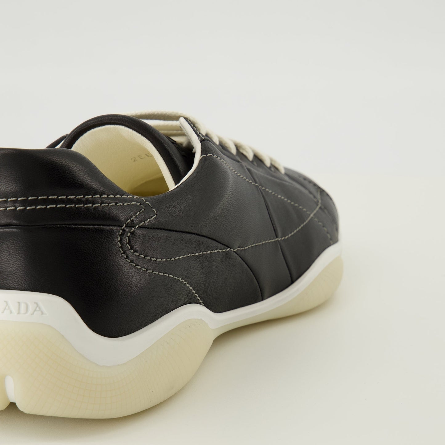 Black Leather America's Cup Sneakers