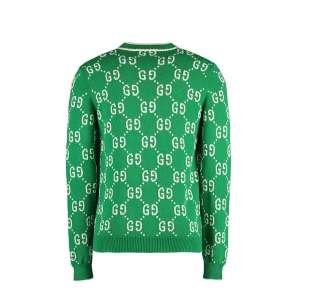 GG Monogram Knit Cardigan