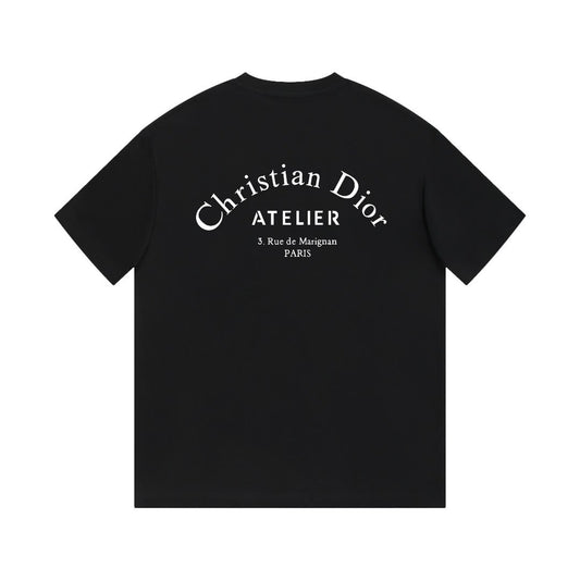 Atelier Print T-Shirt | Black