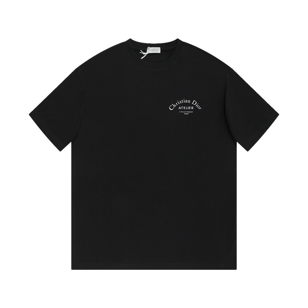 Atelier Print T-Shirt | Black – HauteRoma