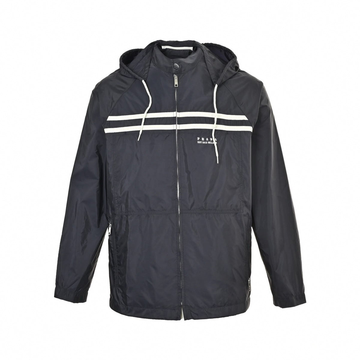 Contrast Stripe Heritage Re-Nylon Windbreaker