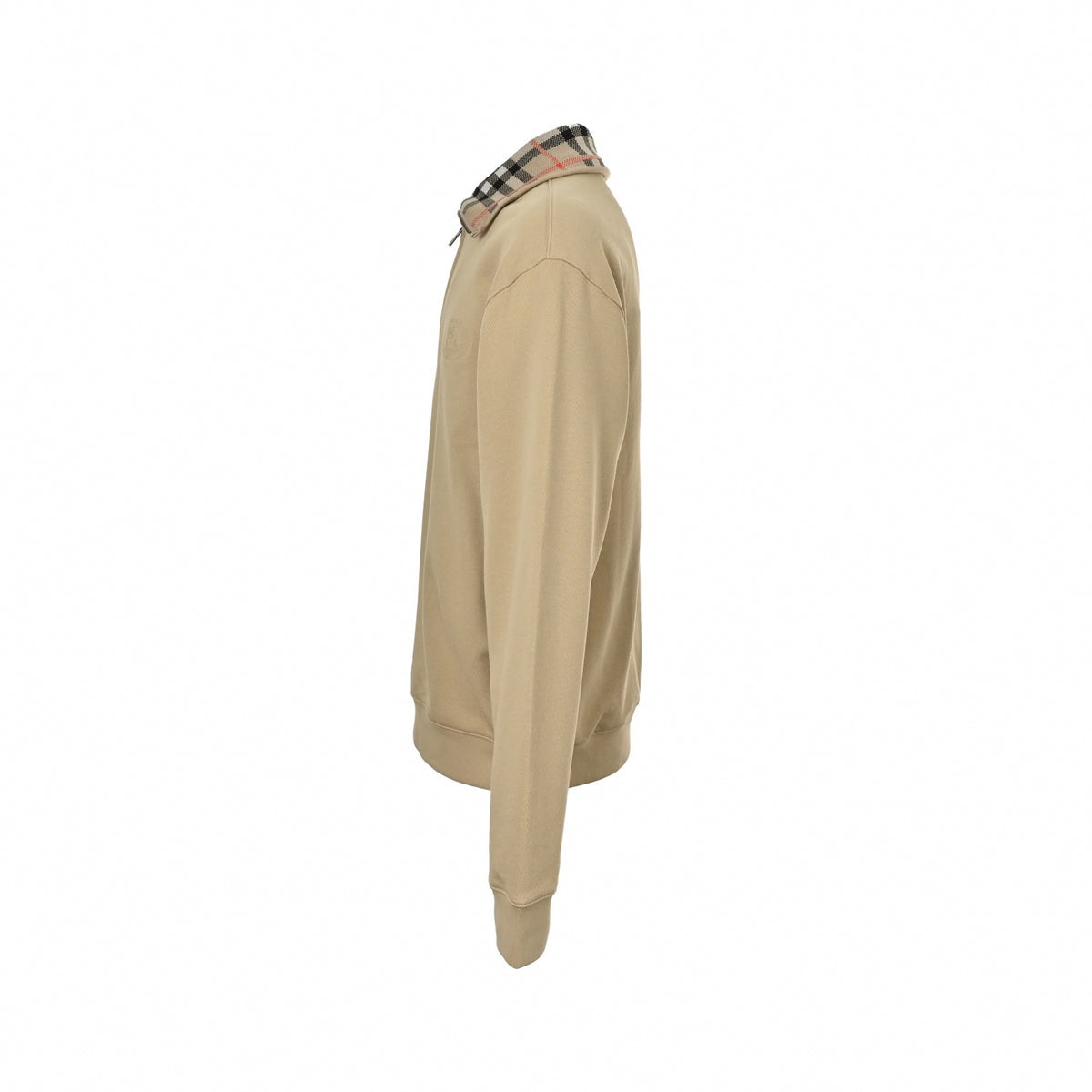 Tonal EKD Check-Lined Quarter-Zip
