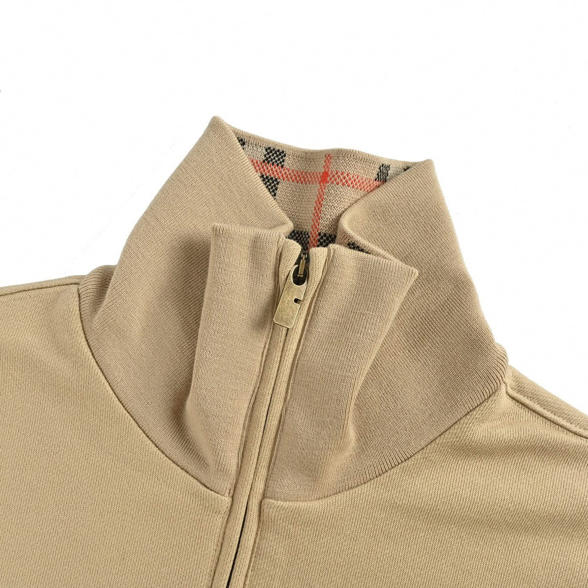 Tonal EKD Check-Lined Quarter-Zip