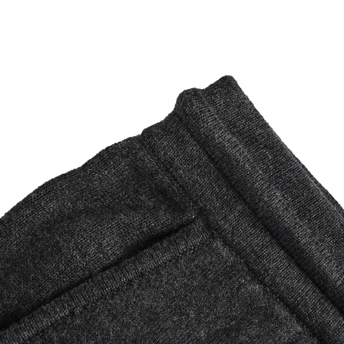 Monogram Cuff Double-Face Knit Pant