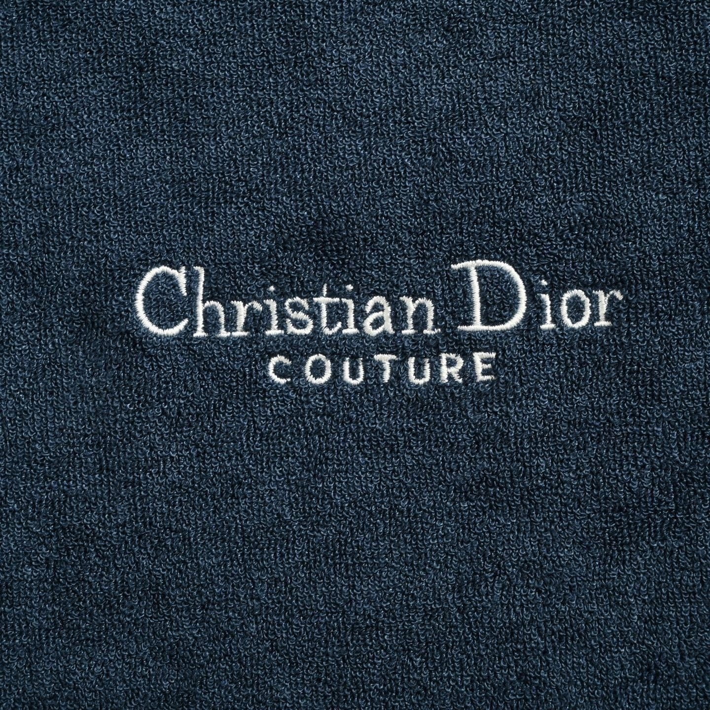 Christian Dior Couture Terry T-Shirt | Navy Blue