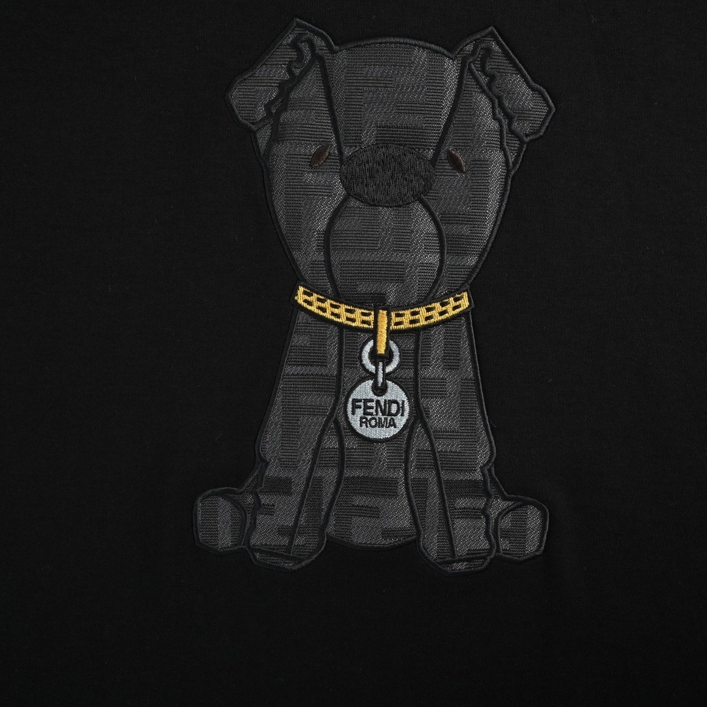 'Dog' Logo Patch T-Shirt