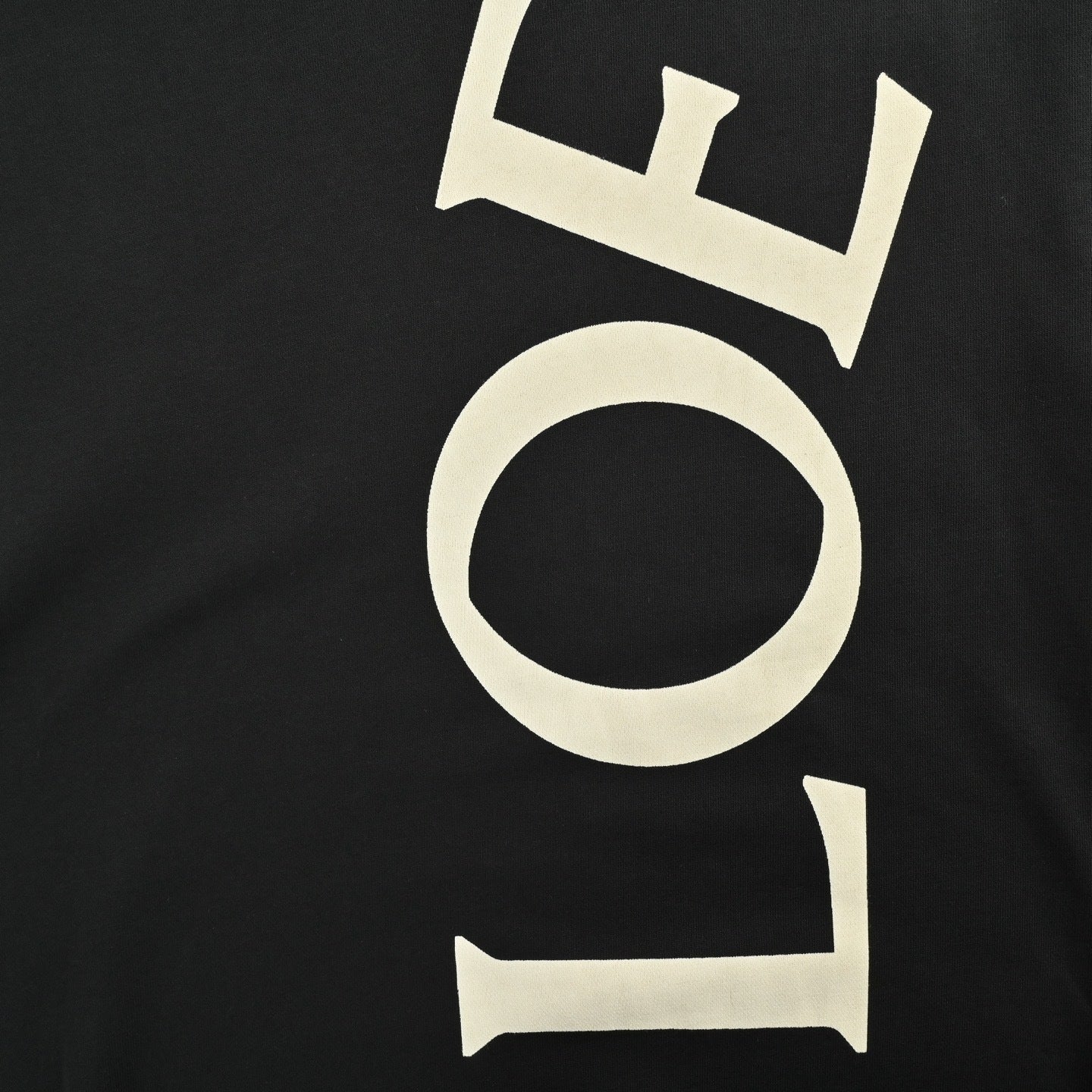 Large Logo Print Hooded Sweatshirt