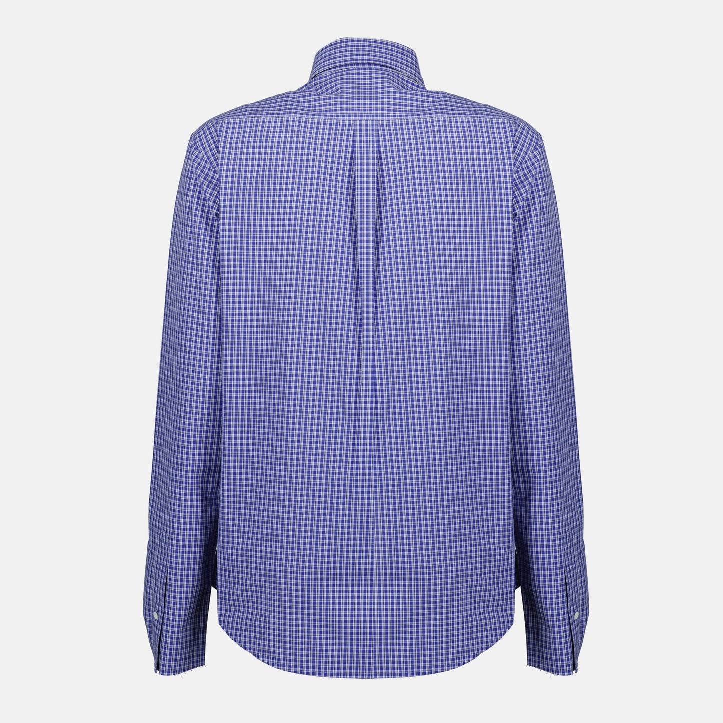 Dark Blue Checkered Shirt