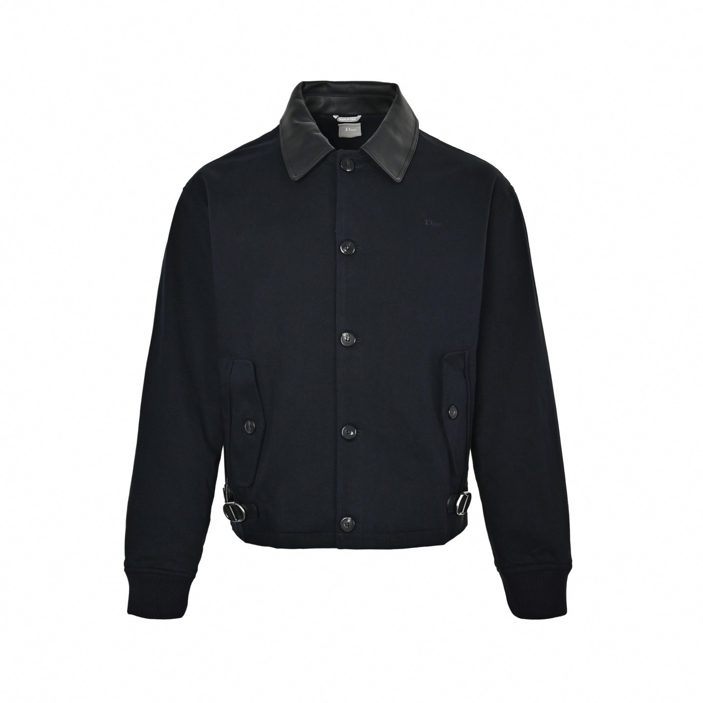 Navy Twill Blouson Jacket